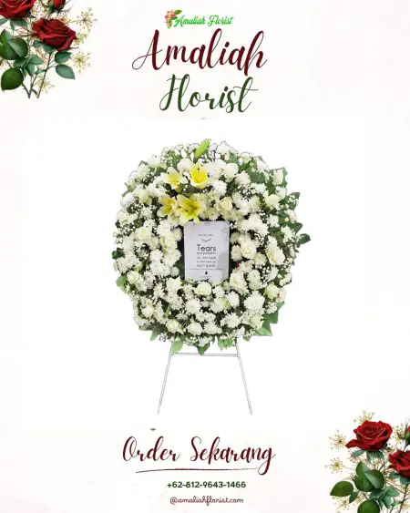 Krans Bunga Duka Mojosimo